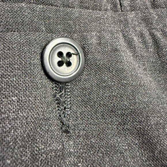 NWT Coppley Dress Pants Mens Stretch Wool Trousers Sharkskin Grey 34x31 - Picture 10 of 10